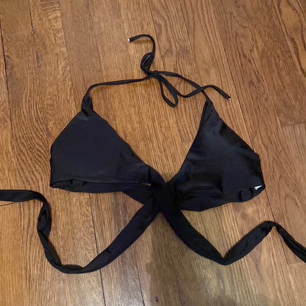 Black sexy bikini top